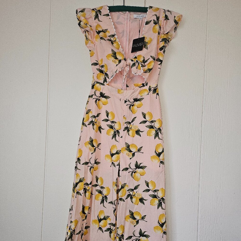 MOODIE Wideleg Jumpsuit